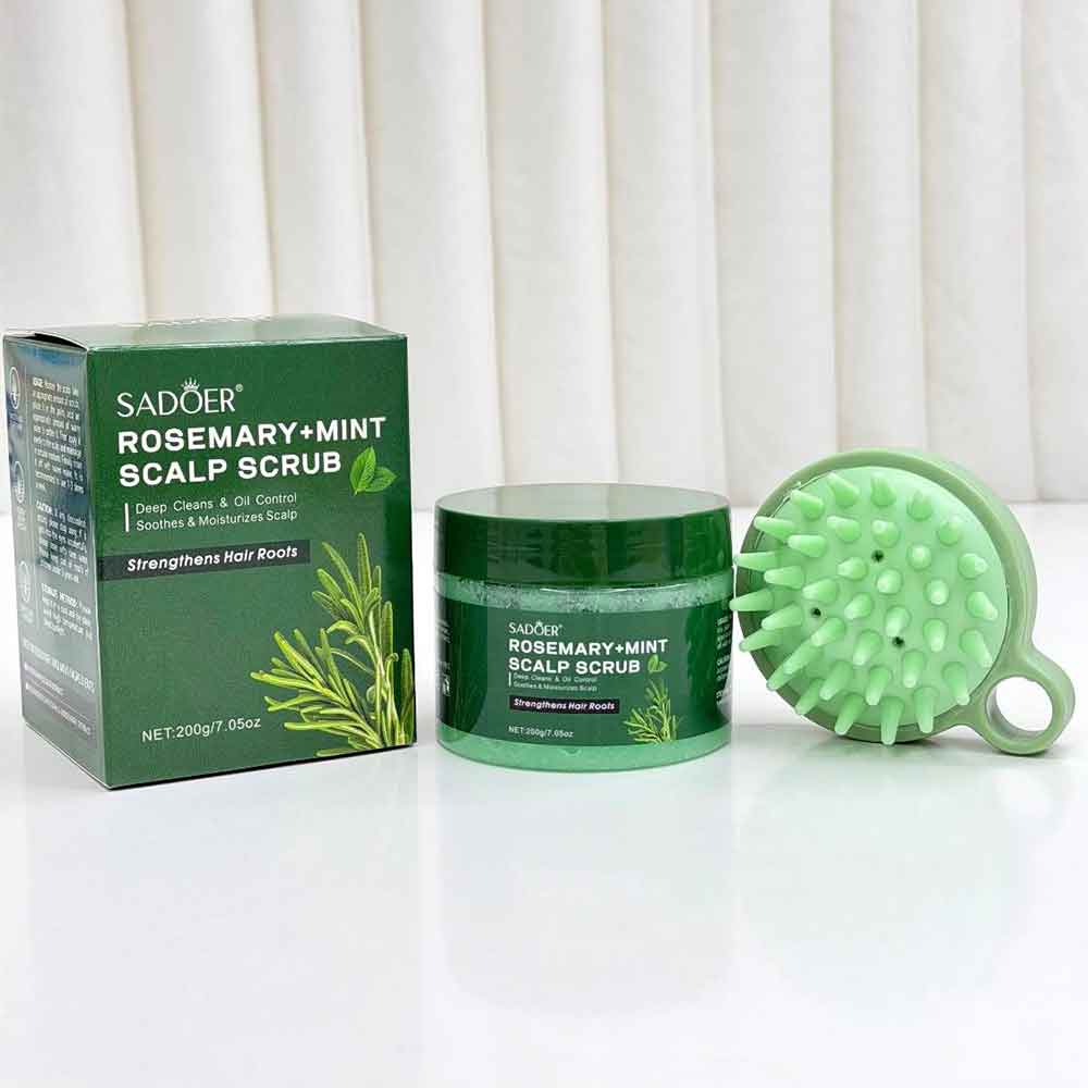 اسکراب کف سر رزماری اورجینال ضدشوره موی سر